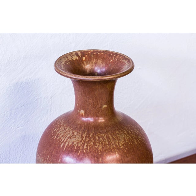Stoneware Floor Vase by Gunnar Nylund for Rörstrand, 1950s For Sale - Image 6 of 12