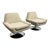 DellaRobbia Tech Swivel Chairs, Pair For Sale