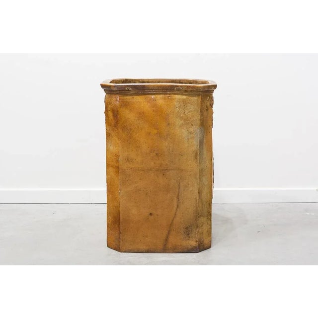 Large 19th Century French Neoclassical Terracotta Pot For Sale - Image 5 of 11