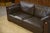 Minimalist Sofa in Leather and Macassar Ebony, 1980s For Sale - Image 14 of 15