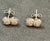 1 Carat, Cluster Stud Earrings 14 Karat White Gold Post Back, Great Value For Sale - Image 13 of 18
