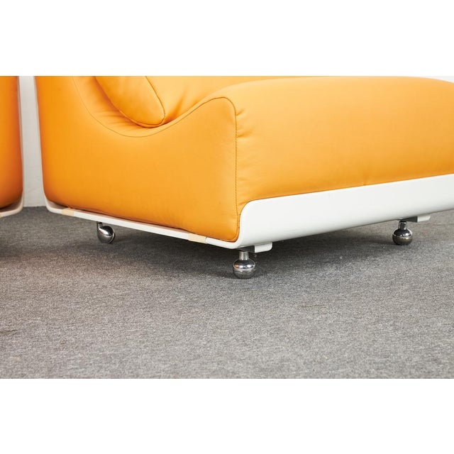 Mid-Century Space Age Orbis Plywood Lounge Chairs by Luigi Colani for Cor, 1972, Set of 2 For Sale - Image 10 of 18
