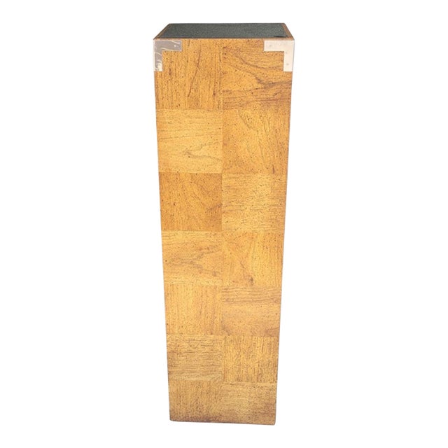 1970s Milo Baughman Style Pedestal For Sale