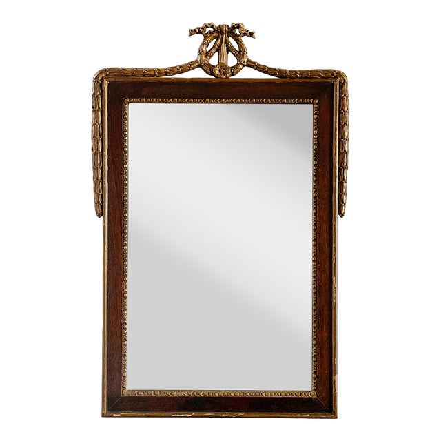 Antique French Mirror - Neoclassical Louis XVI-style Giltwood For Sale