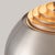 1960s 1960s Half Dome Mid Century Morelli Floor Lamp - Modern Arc Lamp, Satin Nickel Finish, White Marble Base, Dimmable For Sale - Image 5 of 7
