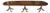 Early 19th Century English Regency Triple Pedestal Dining Table For Sale