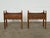 Danish Brutalist Oak Bedside Tables by Henning Kjærnulf, 1960s, Set of 2 For Sale - Image 11 of 11