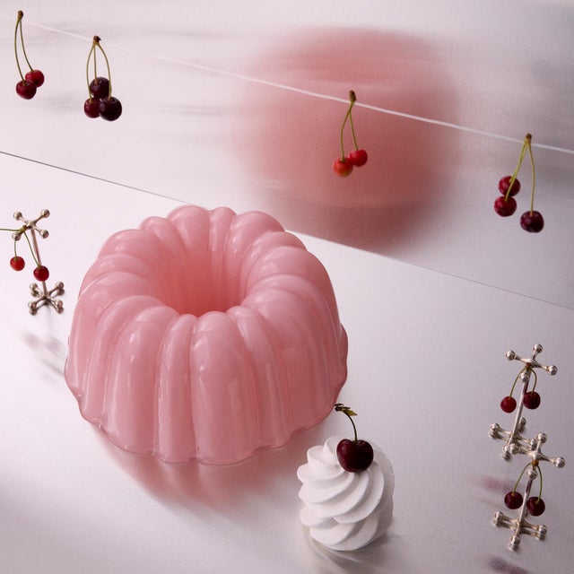 Glass JELLO L Hand-Blown Glass Cloche by Studio Berg For Sale - Image 7 of 15