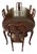 Early 1990’s Thomasville Oval Dining Room Table With 6 Chairs For Sale