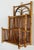 Vintage Scorched Rattan Hanging Magazine Rack For Sale - Image 4 of 7