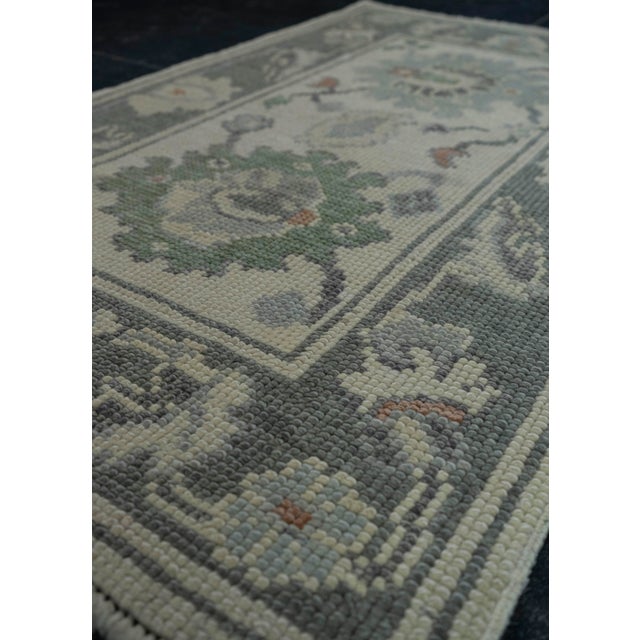 Turkish Turkish Oushak Rug 2' x 3'3" #19541 For Sale - Image 3 of 8