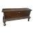 1850 Louis Philippe Walnut Wood Traditional Sicilian Blanket Chest For Sale