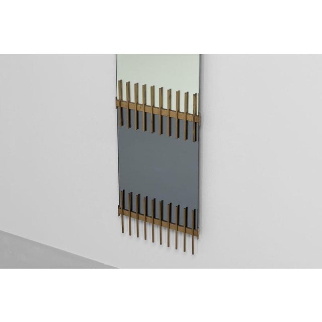 Italian Wall Mirror attributed to Ettore Sottsass for Santambrogio & de Berti, 1957 For Sale - Image 16 of 18