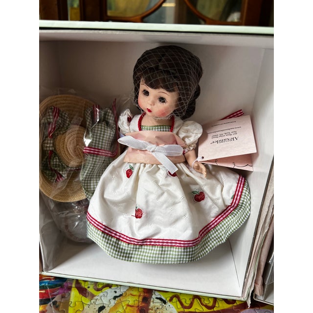 Blue Set of 6, Large Collection of Madame Alexander Dolls, Beatrice Alexander 1923 For Sale - Image 8 of 12