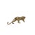 1960s Vintage Brass-Toned Leopard Sculpture, 1960s For Sale - Image 5 of 13