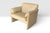Cream Leather Armchair by Axel Enthoven for Leolux, 1983 For Sale - Image 8 of 14