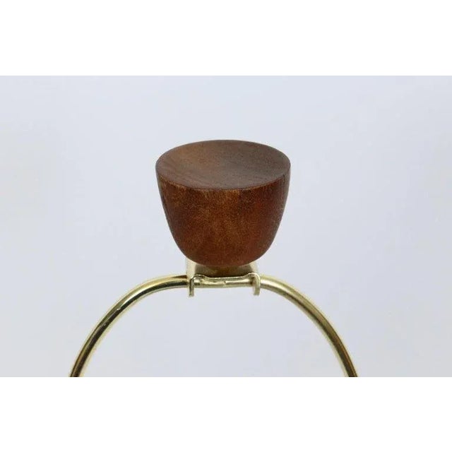 White Gordon Martz for Marshall Studios Banded White Table Lamp For Sale - Image 8 of 12