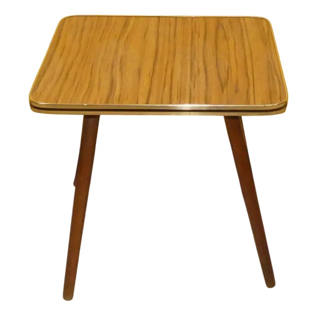 Vintage Side Table in Wood, 1960s For Sale