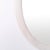 1940s Oval White Painted Mirror with Wooden Frame, 1940s For Sale - Image 5 of 7