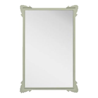 Fleur Home Garden District Napoleon Rectangle Mirror in Mizzle, 36x48 For Sale