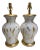 Contemporary Gold Pop Splatter Table Lamps - a Pair For Sale