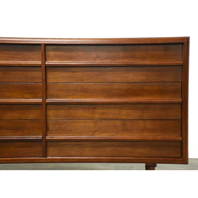 Refinished Walnut Dresser by Rway For Sale - Image 10 of 10