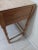 Hollywood Regency 1970s Hollywood Regency Honey-Toned Wood Writing Desk with 4 Drawers For Sale - Image 3 of 7