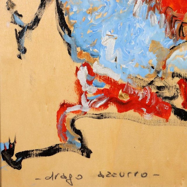 Walter Pozzato, Composition, Acrylic on Plywood For Sale - Image 5 of 11