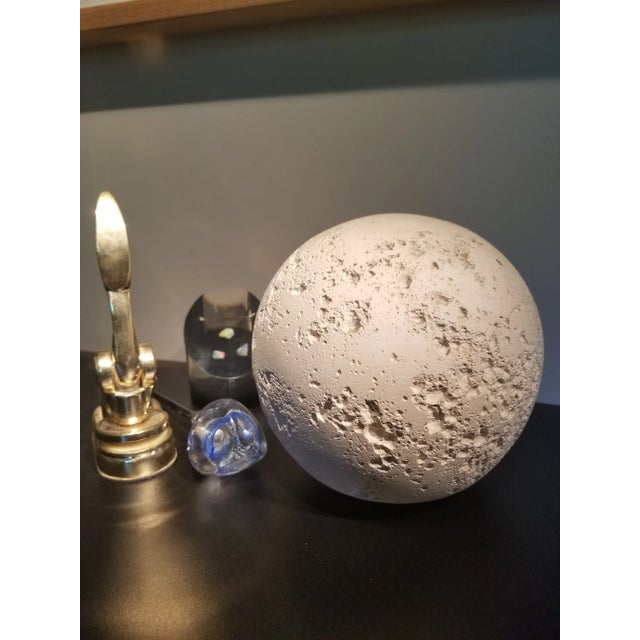 1984 Postmodern Decorative Cast Stone Sphere by Jaru For Sale In New York - Image 6 of 8