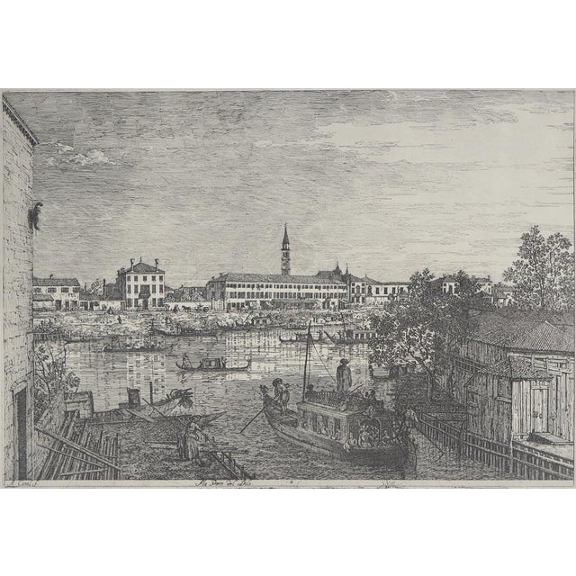 Giovanni Antonio CANAL aka Canaletto (after) View of Grand Canal, 1975 Heliogravure after the original engraving (Atelier...