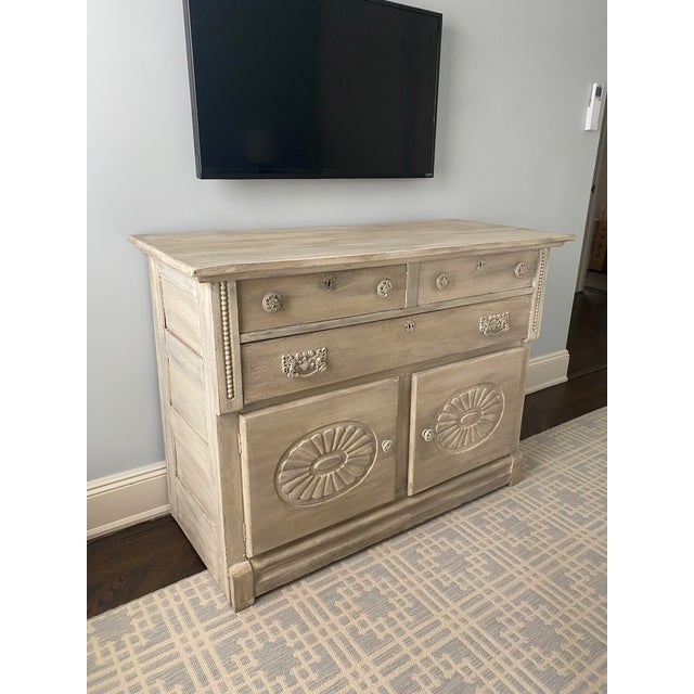 Gorgeous dresser we bought at ABC Carpet antique sections - it's either Dutch or Scandinavian likely 19th century. Kept in...