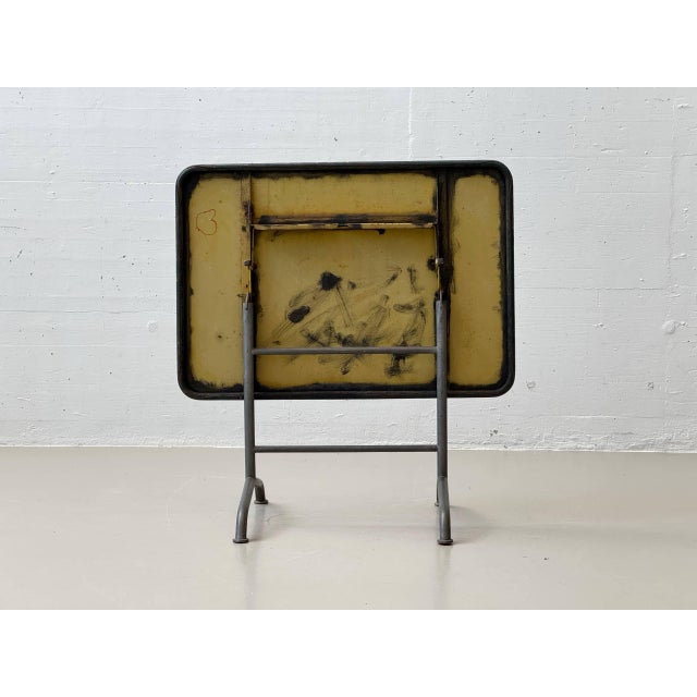 Metal Garden Table by Max Ernst Haefeli for Embru, Switzerland, 1950s For Sale - Image 7 of 16