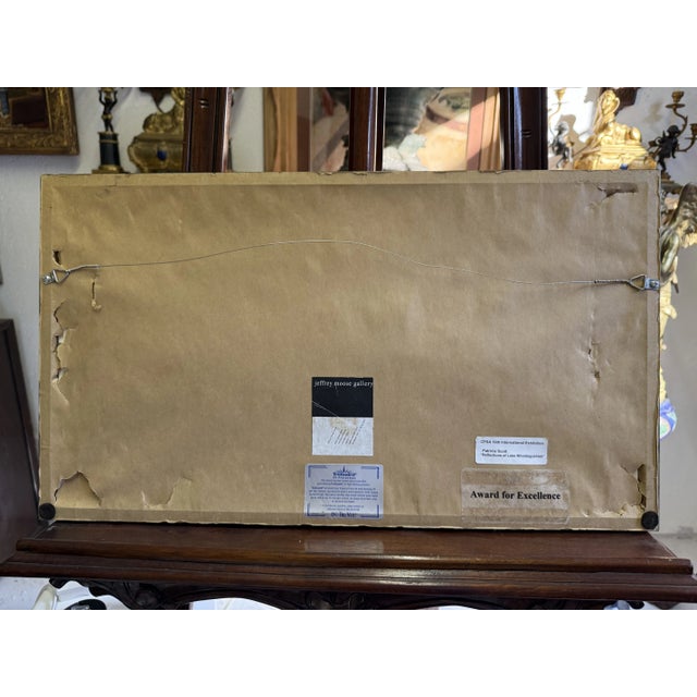 "Reflections of Lake Winnibigoshish" by Patricia Scott (American, 1925-2012) For Sale - Image 9 of 9