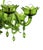 Contemporary Translucent Green Murano Glass Chandelier For Sale - Image 6 of 9