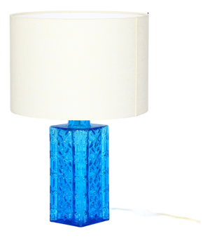 Mid-Century Table Lamp attributed to Gustav Leek for Orrefors, Sweden, 1960