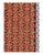 Add a touch of elegance to your home with this casual chic hand woven Kilim wool rug. Constructed on a loom by Nomad...