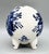 Vintage Blue and White Delft Style Floral Ceramic Piggy Bank – Dutch Colonial, Folk Art For Sale In Houston - Image 6 of 9