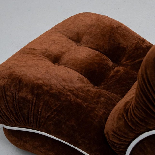 Italian Corolla Lounge Chair by I.P.E, 1970s For Sale - Image 16 of 18