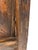 Large Antique Asian Carved Elm Four Panel Folding Screen Room Divider For Sale - Image 16 of 18