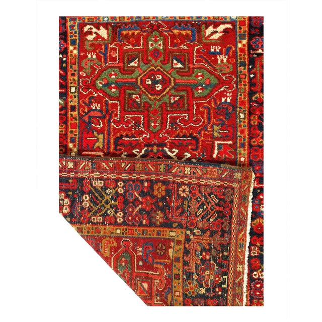 Traditional Fine Persian Antique Karajeh Rug For Sale - Image 3 of 4