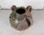 French French 18th Century Unglazed Earthenware Oil Pot with Green Splash Glaze For Sale - Image 3 of 8