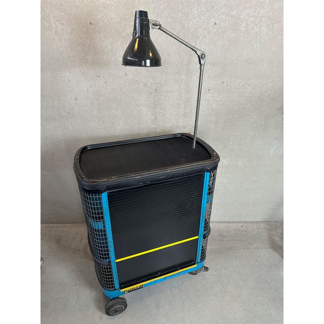 Vintage Industrial Trolley in Metal, 1960s For Sale - Image 9 of 18