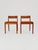 Danish Teak Dining Chairs by Johannes Norgaard, 1960s, Set of 2 For Sale - Image 3 of 14