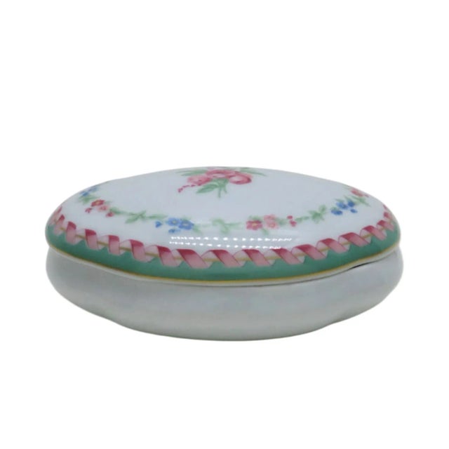 French Haviland Limoges Trinket Box For Sale - Image 3 of 8