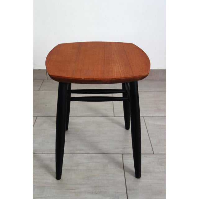 1960s Scandinavian Stool by DLG Tapiovaara for Stol, 1960s For Sale - Image 5 of 10