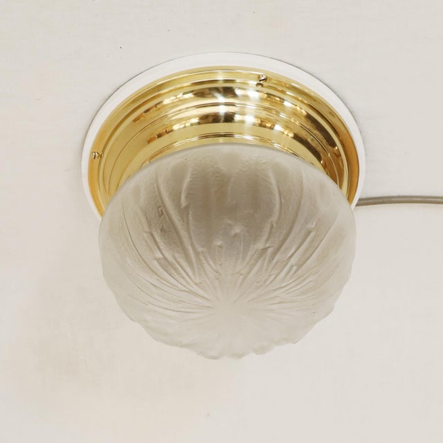 Art Nouveau Art Deco Ceiling Lamp, 1890s For Sale - Image 6 of 6
