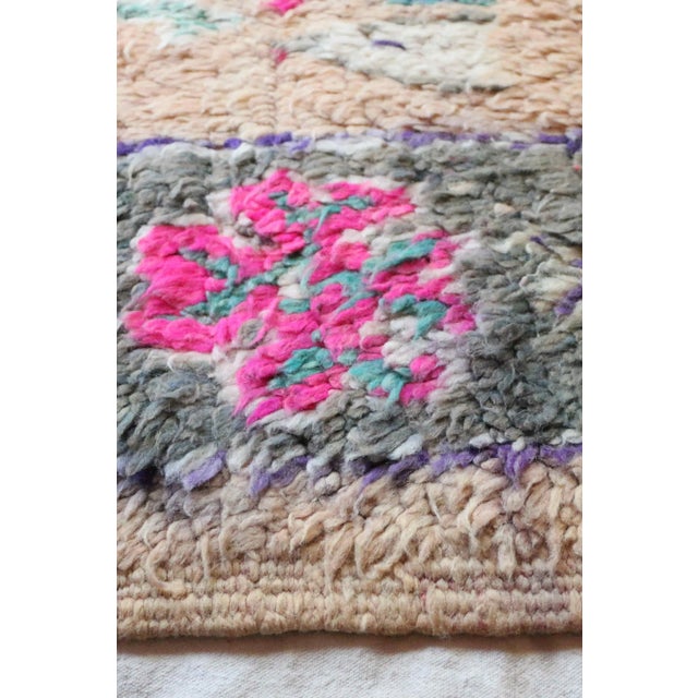 Moroccan Vintage Boujad Rug - 5'12" X 10'3" Ft For Sale - Image 4 of 6