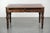 Antique English Writing Desk with Red Leather Top, Early 19th Century For Sale - Image 3 of 13