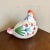 Mid Century Italian Faience Pottery Roosters- a Pair For Sale - Image 4 of 8