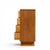 Mid 20th Century Paul Frankl for Brown Saltman Mid Century Oak and Brass Highboy Dresser For Sale - Image 5 of 8
